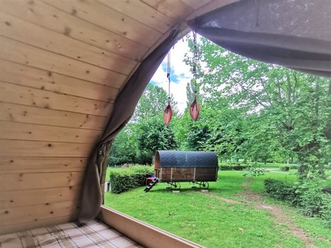 Unique 4 personnes - Roulottes du Val de Saône ( 2 adultes + 2 enfants)