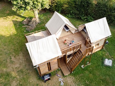 Hébergement 8 personnes - Nid perché