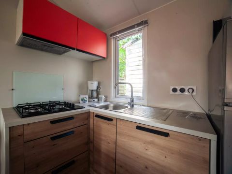 MOBILHOME 6 personnes - Eco 3 Pièces 4/6 Personnes + TV  (4 adultes et 2 enfants -18 ans),