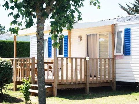 Mobilhome 6 personnes - Eco 3 Pièces 4/6 Personnes + TV (4 adultes et 2 enfants -18 ans),
