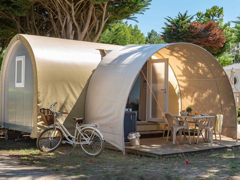 BUNGALOW TOILÉ 4 personnes - Tente Confort 2 chambres (sans sanitaires)
