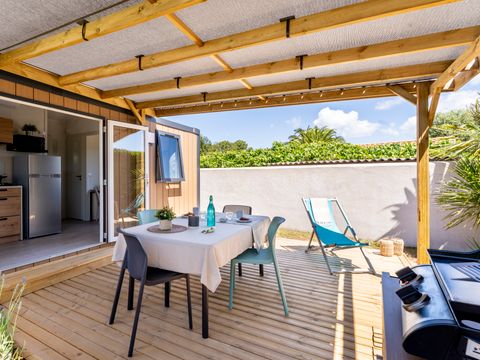 MOBILHOME 2 personnes - PREMIUM 1 chambre