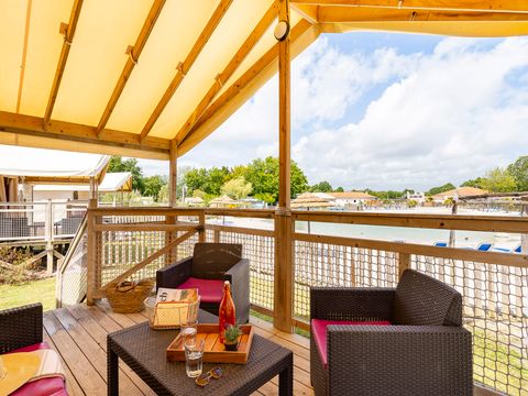 LODGE 4 personnes - Lodge PREMIUM - 2 chambres - sans sanitaires