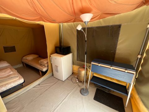 BUNGALOW TOILÉ 4 personnes - Tente équipée nature