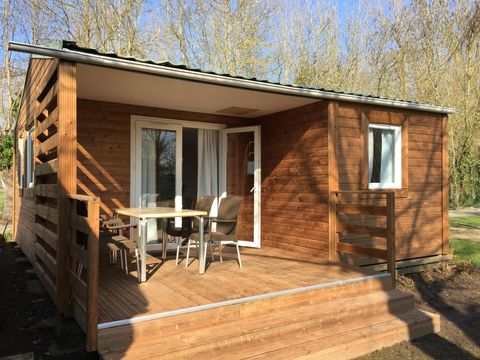 CHALET 4 personnes - PREMIUM 36m² (2 chambres) dont une terrasse couverte 6m²