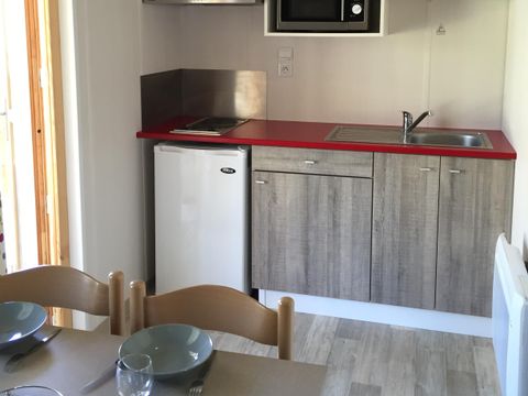 CHALET 2 personnes - CONFORT 24 m² (1 chambre) dont terrasse couverte 8m²