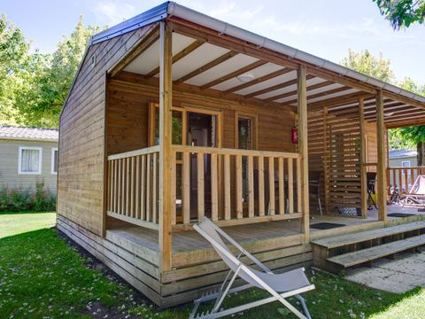 CHALET 2 personnes - CONFORT 24 m² (1 chambre) dont terrasse couverte 8m²