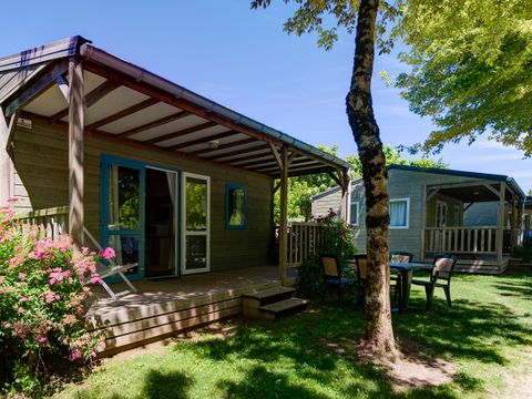 CHALET 5 personnes - CONFORT 36 m² (2 chambres) dont terrasse couverte 12m²