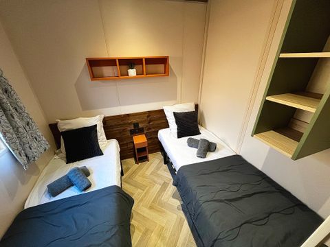 CHALET 7 personnes - Prestige 60 m² (3 chambres) dont terrasse couverte + Clim + TV + LV + Plancha