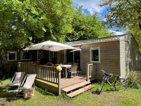 CHALET 7 personnes - PREMIUM 50m² (3 chambres) + terrasse + TV + LV + Plancha + Climatisation