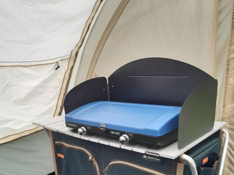 TENTE 2 personnes - Forfait Tente aménagée - Tente toute équipée