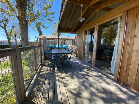 LODGE 4 personnes - Cabane lodge Sweet Flower Confort + 32m² 2 chambres 4 pers
