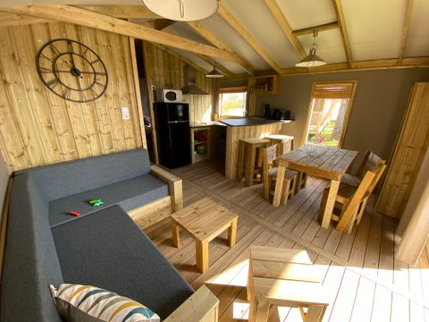 LODGE 4 personnes - Cabane lodge Sweet Flower Confort + 32m² 2 chambres 4 pers