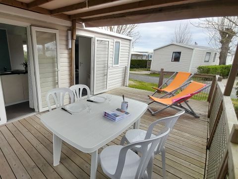 MOBILHOME 4 personnes - Mobil-home Confort 26m² 2 chambres + TV 4 pers