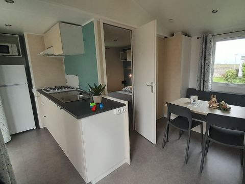 MOBILHOME 4 personnes - Mobil-home Confort 26m² 2 chambres + TV 4 pers