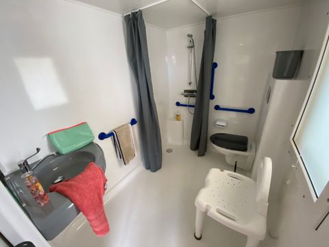 MOBILHOME 4 personnes - Mobil-home Confort 34m² + TV + CLIM 2 chambres - PMR 4 pers