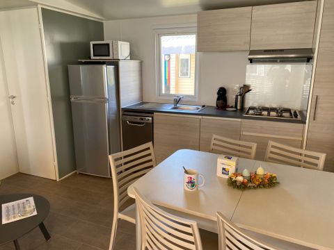 MOBILHOME 8 personnes - Homeflower Premium 3 chambres 35m2 + TV + CLIM 6/8 pers