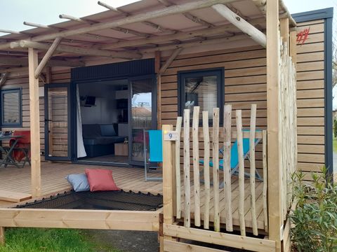 MOBILHOME 4 personnes - Mobil-home Premium 2 chambres 32m² - 2 salles de bain + TV 4 pers