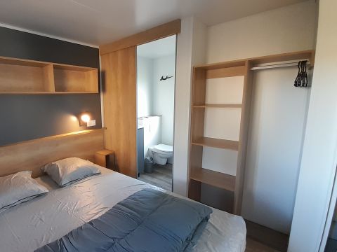 MOBILHOME 6 personnes - Premium 3 chambres 37m² - 2 salles de bain + TV