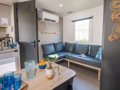Mobilhome 4/5 personnes - Select - TV lave-vaisselle Clim Plancha - 2 chambres