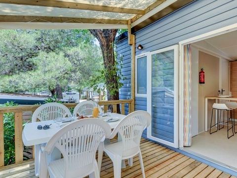 Mobilhome 6 personnes - Mobil-home | Comfort XL | 3 Ch. | 6 Pers. | Terrasse surélevée