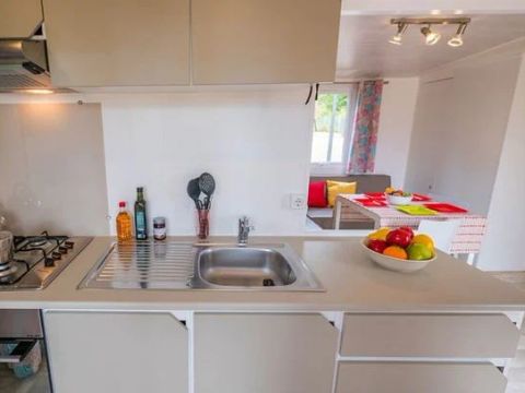 MOBILHOME 6 personnes - Mobil-home | Premium | 3 Ch. | 6 Pers. | Terrasse surélevée