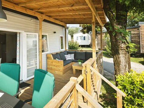 BUNGALOW 6 personnes - Mobil-home | Premium | 3 Ch. | 6 Pers. | Terrasse Lounge