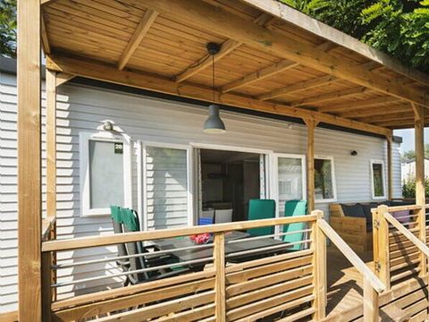 BUNGALOW 6 personnes - Mobil-home | Premium | 3 Ch. | 6 Pers. | Terrasse Lounge