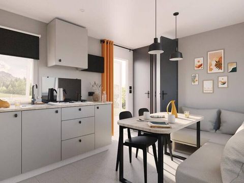 MOBILHOME 4 personnes - Mobil-home | Comfort | 2 Ch. | 4 Pers. | Terrasse surélevée