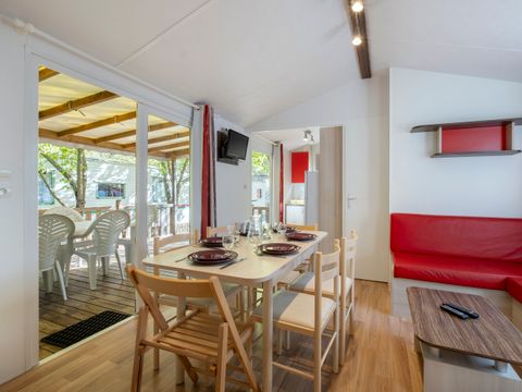 MOBILHOME 4 personnes - Mobil-home CONFORT 2 chambres 25 à 28 m² 4 pers