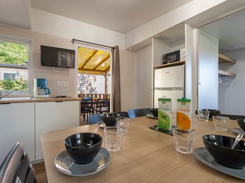 MOBILHOME 6 personnes - PREMIUM 3 chambres > 32 m²