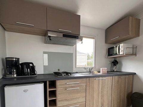 MOBILHOME 2 personnes - CONFORT 1 CHAMBRE
