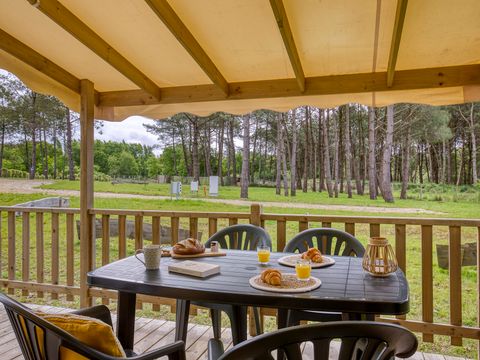 Mobilhome 4 personnes - Mobil Home 2 ch 4 pers Terrasse semi-couverte TV sans Clim