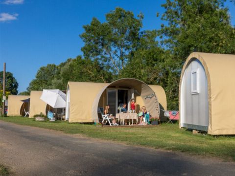 TENTE TOILE ET BOIS 4 personnes - COCO SWEET sans sanitaires