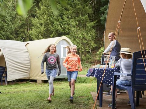 TENTE TOILE ET BOIS 4 personnes - COCO SWEET sans sanitaires