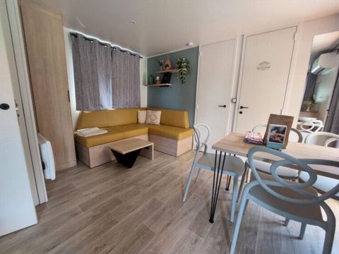 MOBILHOME 5 personnes - Mobil home Prestige 4+1 personnes & Airco