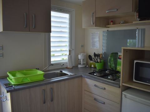 MOBILHOME 4 personnes - Eco 24m² - 2 chambres + TV