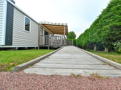 MOBILHOME 4 personnes - PMR - 34m² - 2 chambres (la deuxième chambre pour des enfants de 6 à 10 ans).