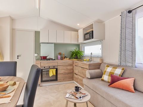 MOBILHOME 6 personnes - Privilège - 40m² - 3Ch- 2 SDB
