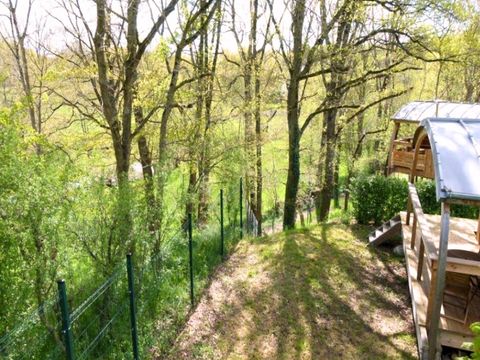 Chalet 2 personnes - Cabane Standard - 25m² - 1 chambre - Terrasse couverte - TV