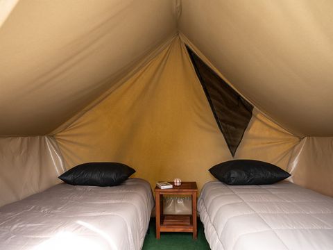 Tente 2 personnes - Lodge Moorea - 1 chambre - Sans sanitaires - Terrasse