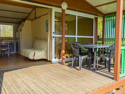 CHALET 7 personnes - N° 27 avec canapé 