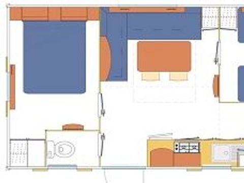 MOBILHOME 4 personnes - MH2 BALISTE ECO