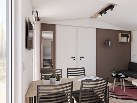 MOBILHOME 4 personnes - Mobilhome ATLANTIC Premium 29m² 2 chambres
