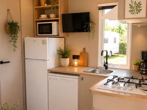 MOBILHOME 4 personnes - MH Confort+ 2ch 4p avec lave vaisselle