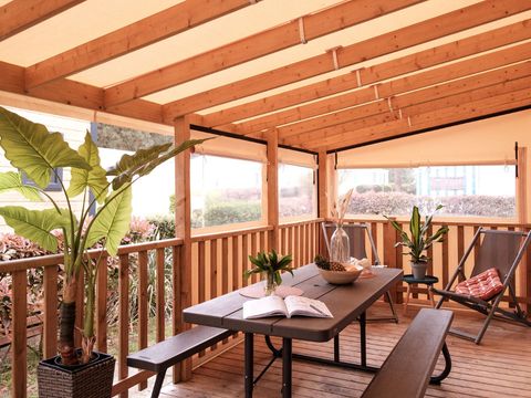 Mobilhome 6 personnes - Cottage Cosy - 3 chambres