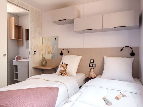 Mobilhome 4 personnes - Cottage Premium 2 chambres 2 salles de bain