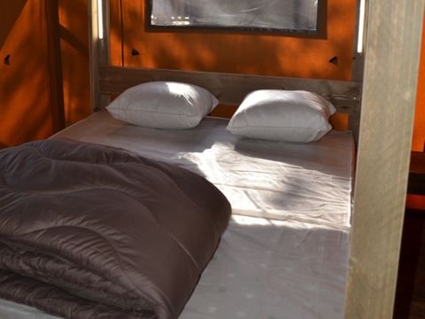 Tente en toile et en bois 6 personnes - TENTE SAFARI - PREMIUM