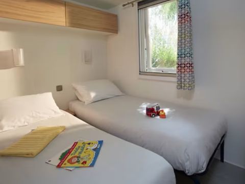 MOBILHOME 6 personnes - Mobil-home | Premium | 3 Ch. | 6 Pers. | Terrasse surélevée