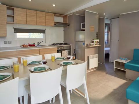 MOBILHOME 6 personnes - Mobil-home | Premium | 3 Ch. | 6 Pers. | Terrasse surélevée